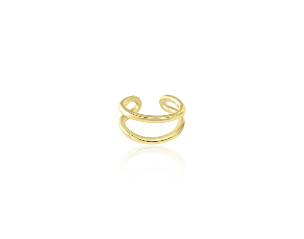 Gold Double Cuff Sonya Renee
