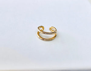 Gold Double Cuff Sonya Renee Gold Double Cuff Sonya Renee