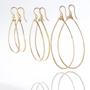 Gold Filled Handforged Teardrop Collection Sonya Renee Gold Filled Handforged Teardrop Collection Sonya Renee