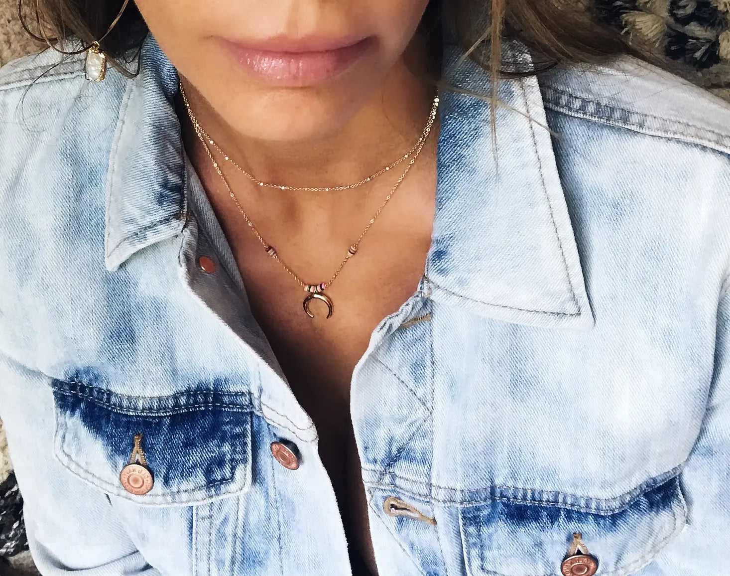 Open Loop Necklace Sonya Renee