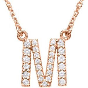 Diamond Initial Sonya Renee