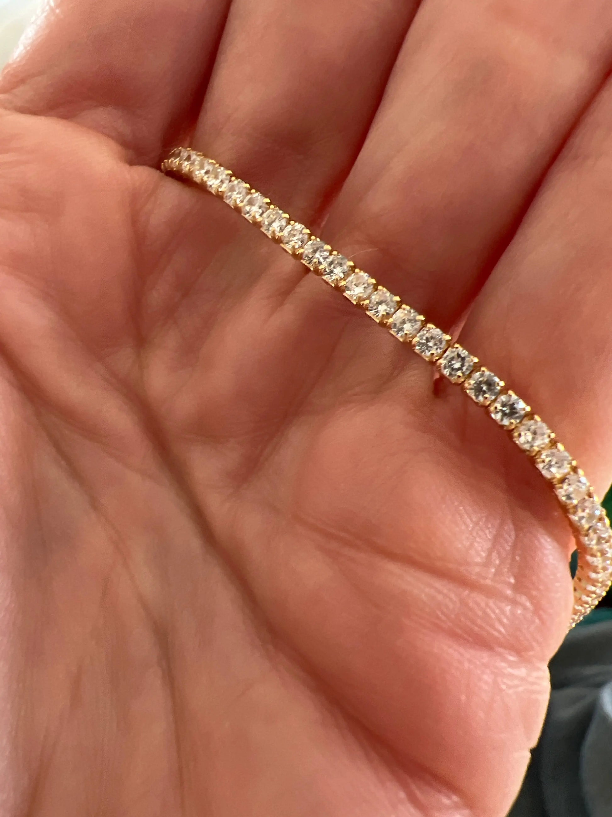 CZ Tennis necklace Sonya Renee