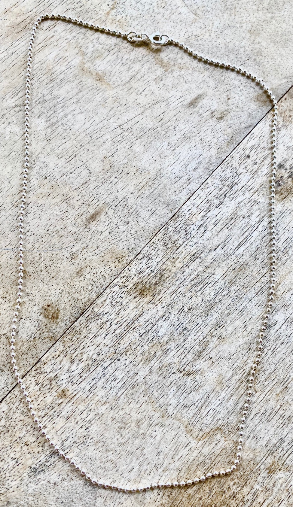 Silver Bead Chain Sonya Renee