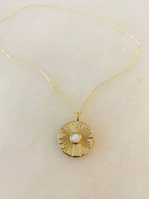 Sunburst Opalite pendant Sonya Renee Sunburst Opalite pendant Sonya Renee