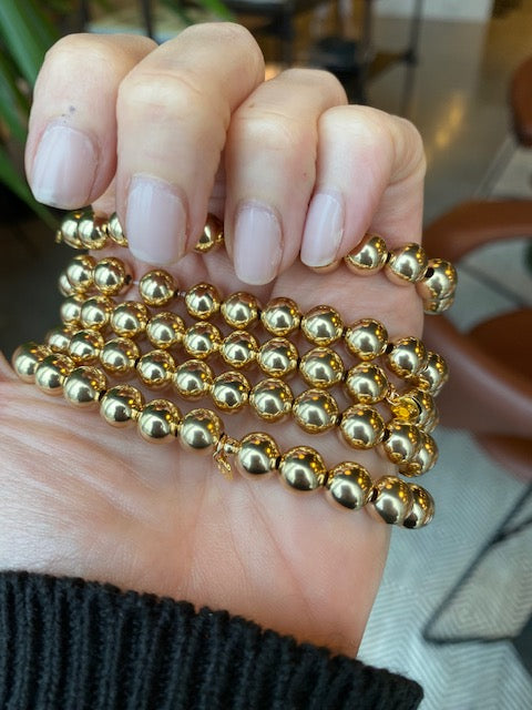 Gold Ball Stacks Sonya Renee