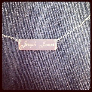 14kt Gold FIlled ID Tag Sonya Renee