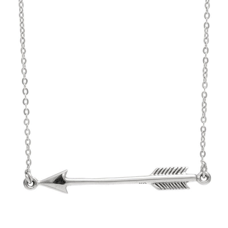 Silver Arrow Necklace Sonya Renee