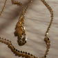 Karen Necklace gold dotted chain