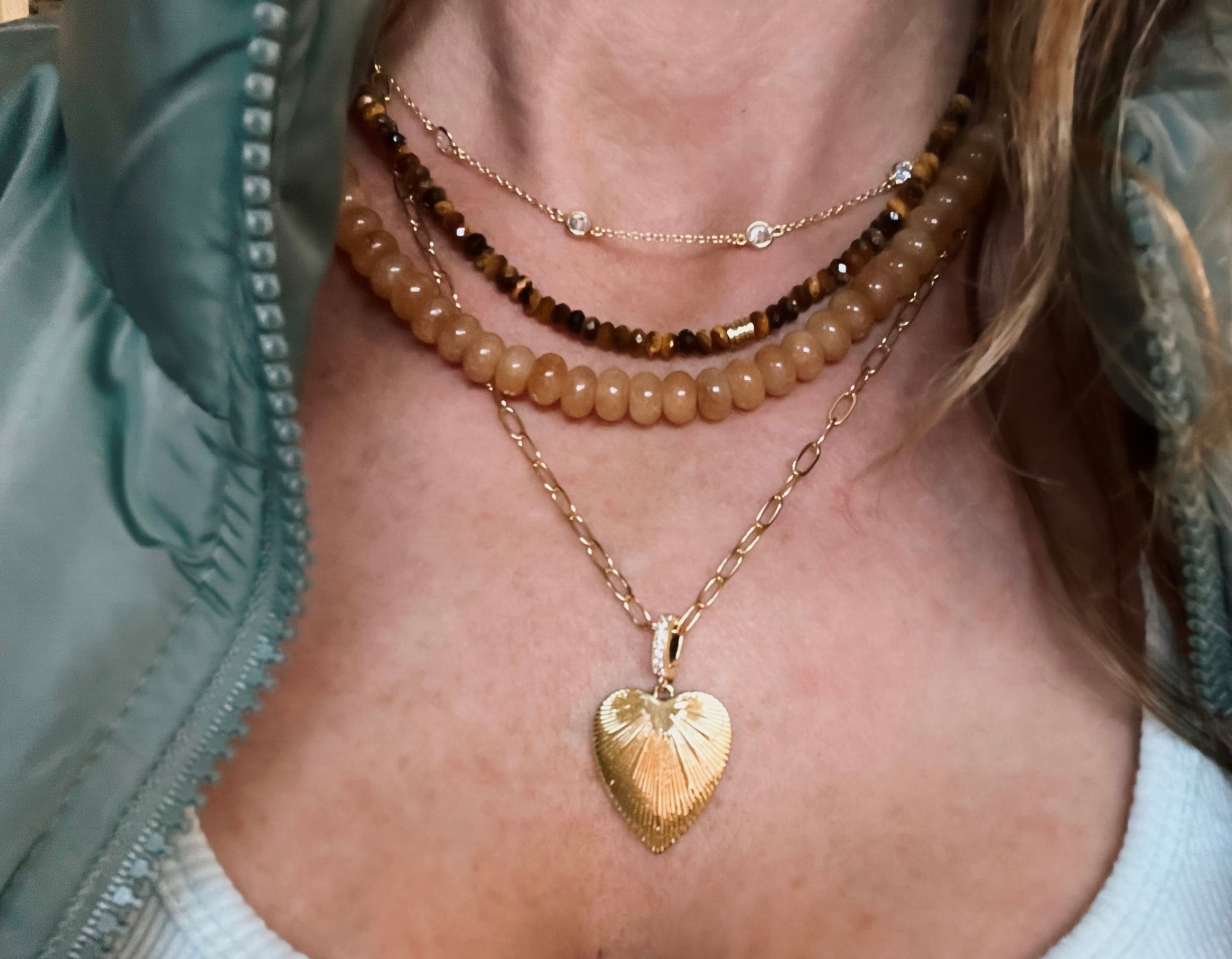 Lilly Candy Necklace – Gemstone Strand Necklace | Sonya Renee