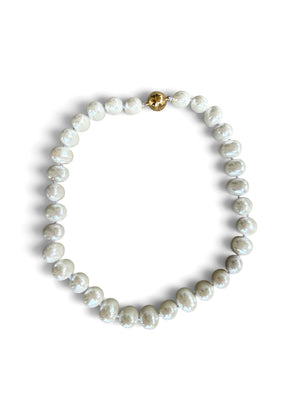 Chunky Pearl Strand Magnetic Clasp