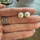 Chunky Pearl Studs