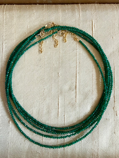 Micro Gemstone Chokers