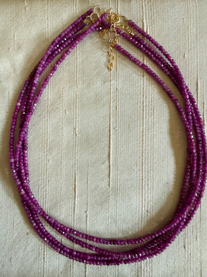 Micro Gemstone Chokers