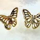 Statement butterfly studs