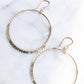 Neutral ombre hoops Sonya Renee