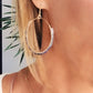 Neutral ombre hoops Sonya Renee