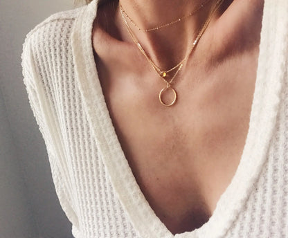 Open Loop Necklace Sonya Renee