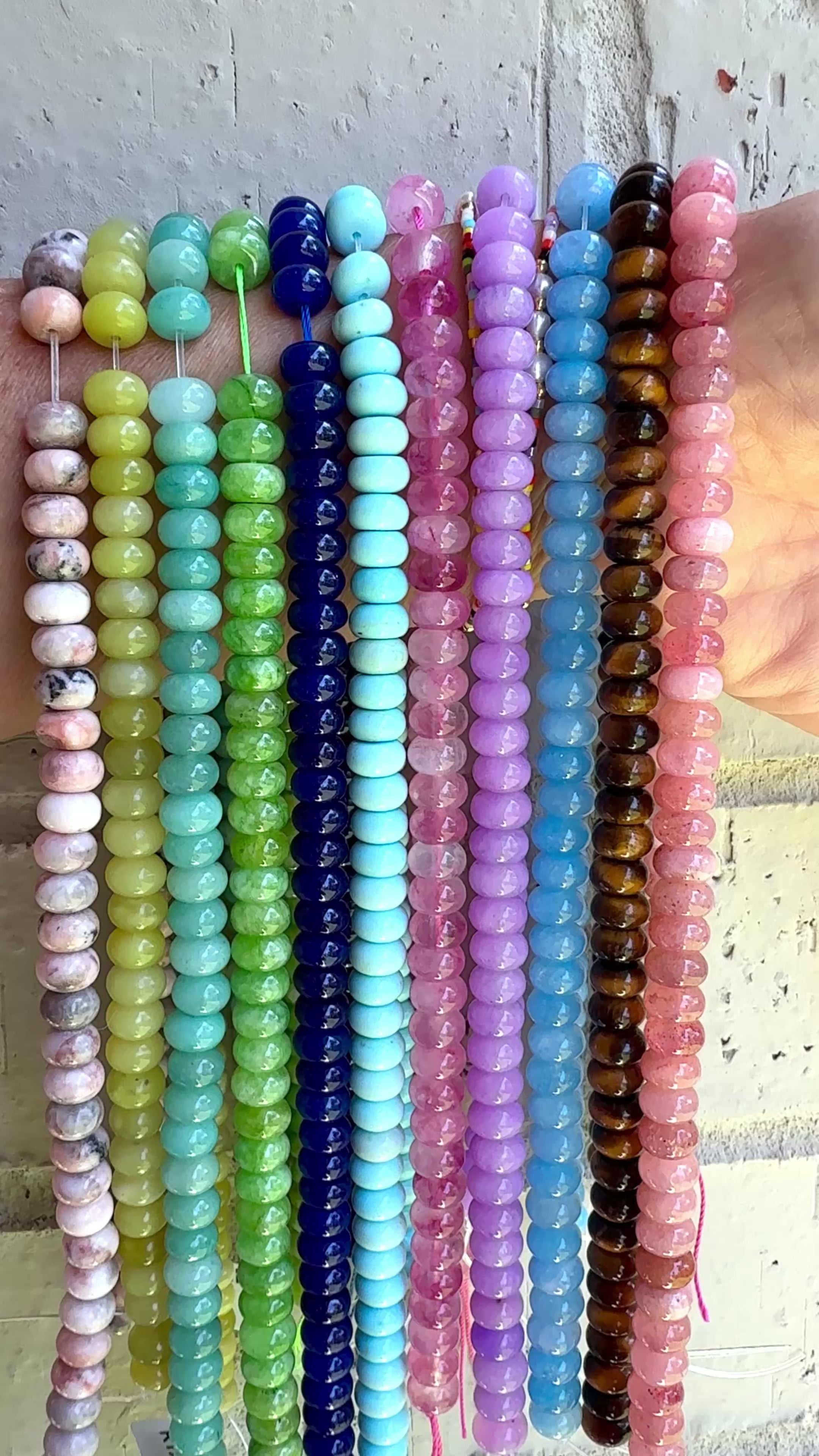 Lilly Candy Necklace – Gemstone Strand Necklace | Sonya Renee
