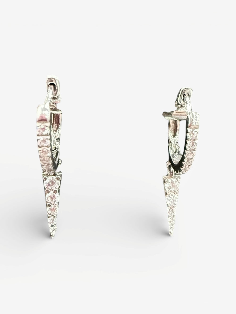 Spike hoops Sterling