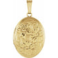 Floral Locket 14kt Sonya Renee