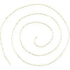 14kt yellow gold Cable Chain - 0.5mm Sonya Renee