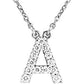 Diamond Initial Sonya Renee