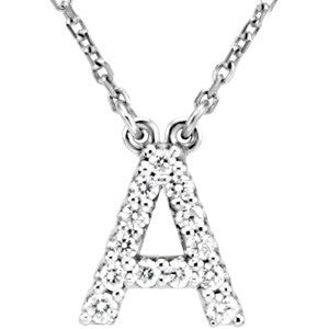 Diamond Initial Sonya Renee