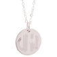 18mm Gold Vermeil Engraved Disc Sonya Renee