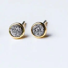Drusy Dot Studs Sonya Renee
