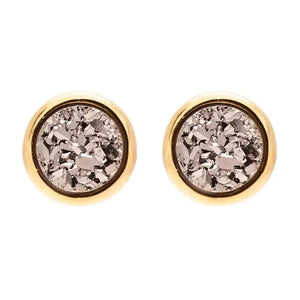 Drusy Dot Studs Sonya Renee