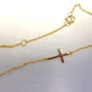 Flat Cross Necklace Sonya Renee