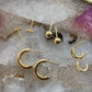 Gold Loops (posts) Sonya Renee