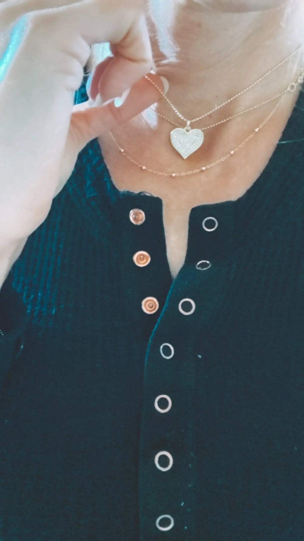 Phat Pave Heart Sonya Renee