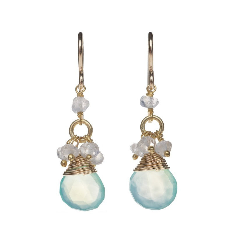Akari Moonstone and Chalcedony Sonya Renee