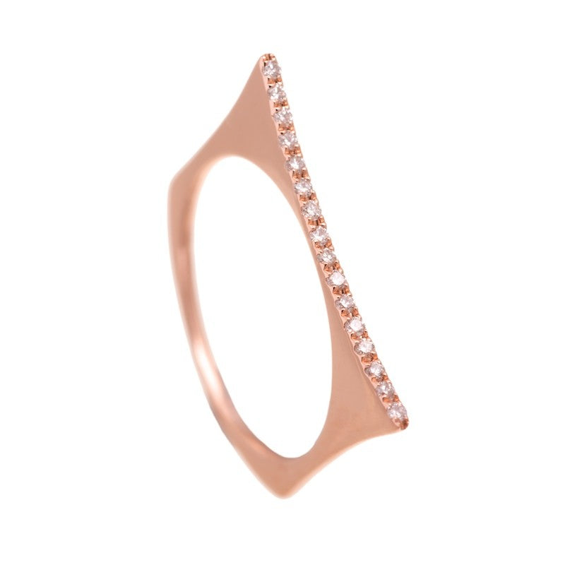 Bridge Ring - 14kt Diamond Sonya Renee